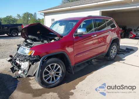 2014 Jeep Grand Cherokee Limited z USA, uszkodzony, nr VIN 1C4RJFBGXEC502005